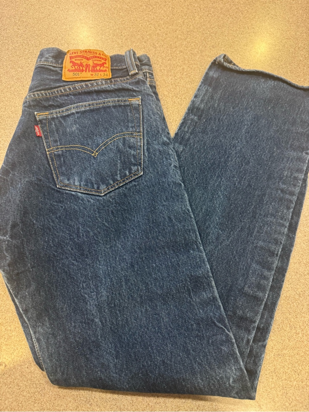 Levis 501 buttonfly 32x34